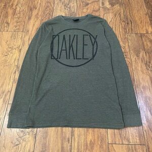 Oakley Men's Olive Long Sleeve Tee